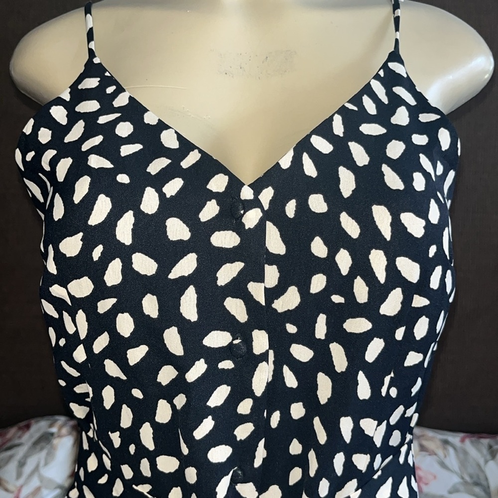 AVERLY Spot On A-Line Midi Dress - Picture 10 of 13